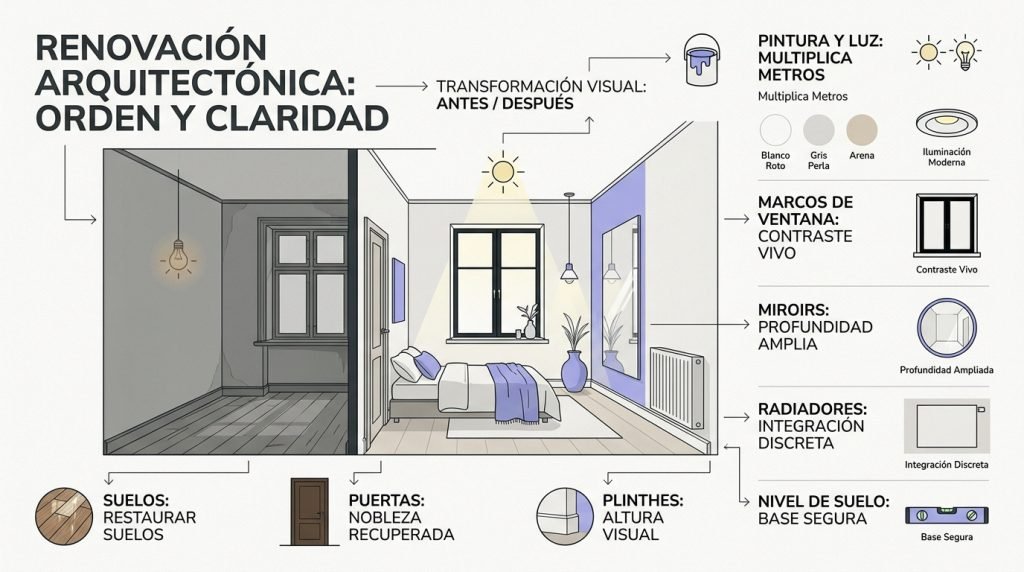 reformar piso antiguo con poco dinero 3